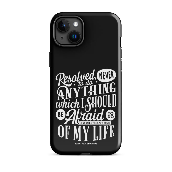 Christian Phone Case Last Hour Black for iPhone® iPhone® Phone Cases Glossy iPhone 15 Plus 