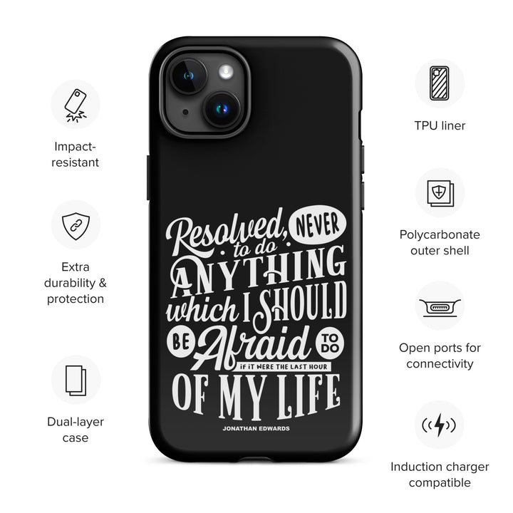 Christian Phone Case Last Hour Black for iPhone® iPhone® Phone Cases   