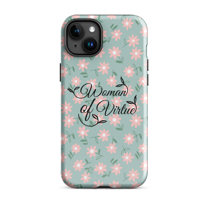 Christian Phone Case Woman of Virtue Daisy for iPhone® iPhone® Phone Cases Glossy iPhone 15 Plus 