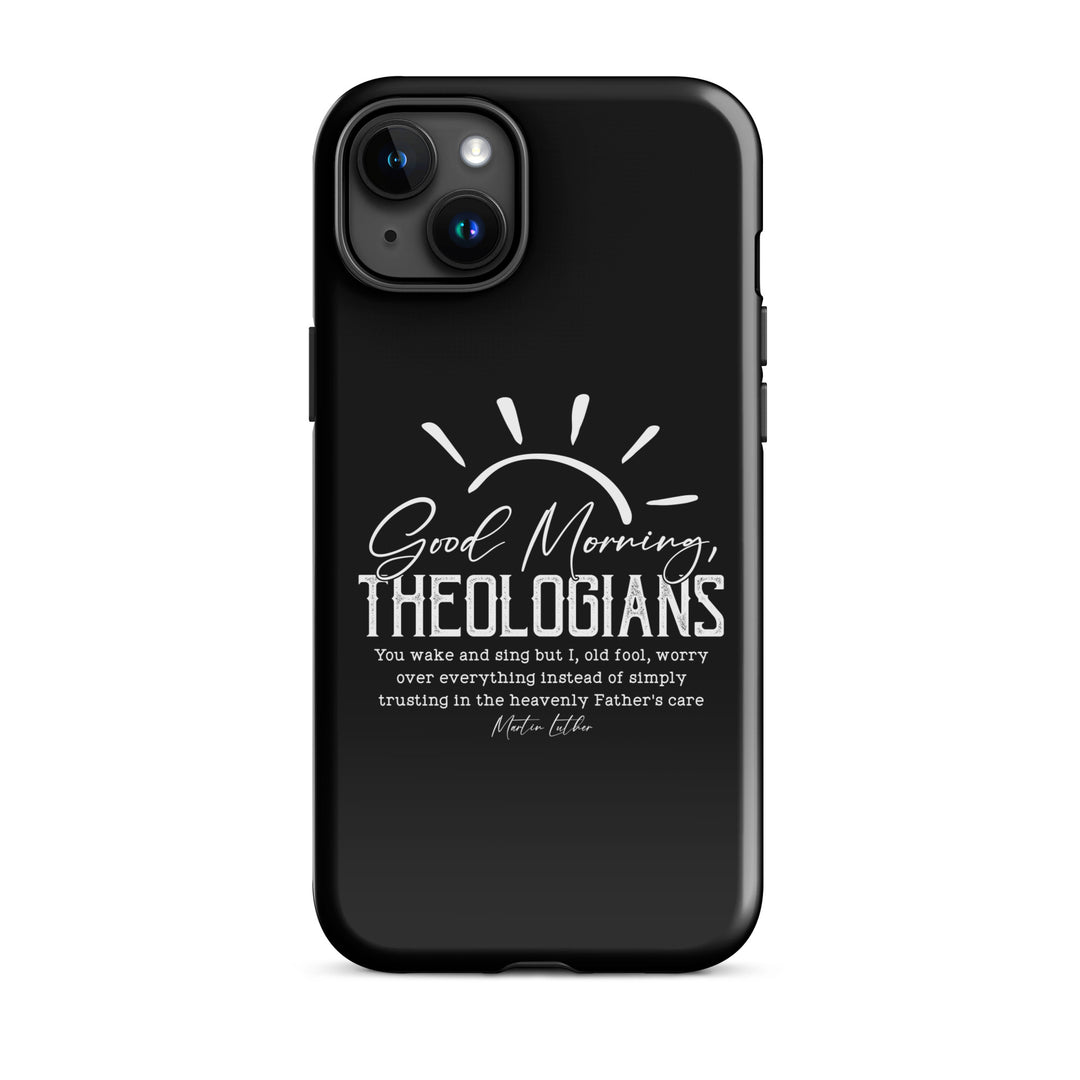 Christian Phone Case Luther's Theologians Black for iPhone® iPhone® Phone Cases Glossy iPhone 15 Plus 