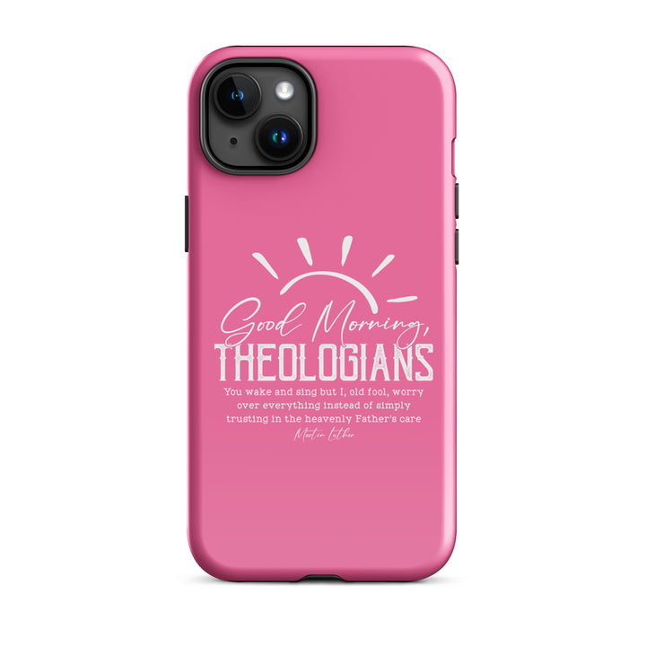 Christian Phone Case Luther's Theologians Pink for iPhone® iPhone® Phone Cases Glossy iPhone 15 Plus 