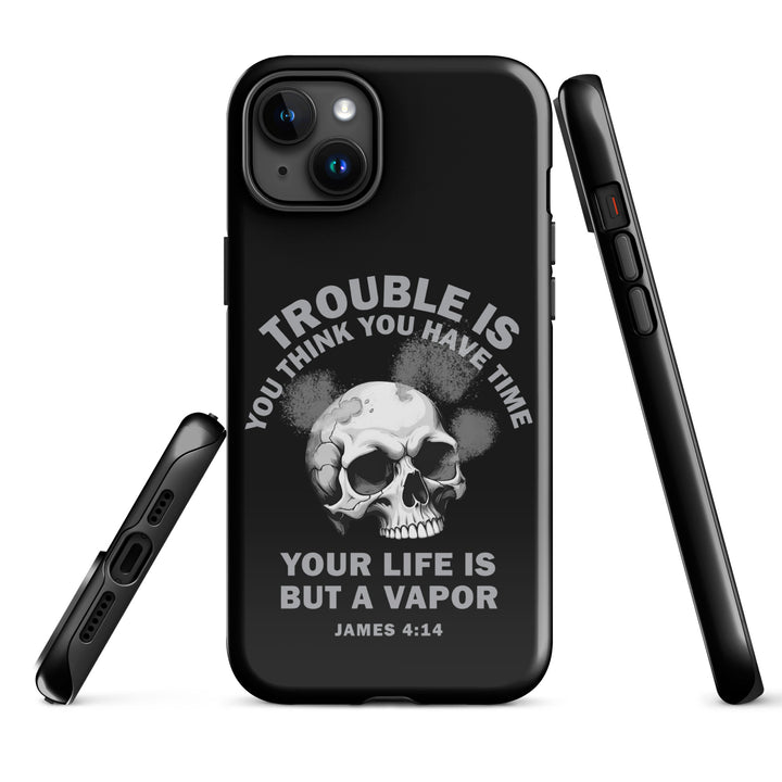 Christian Phone Case Life Is Vapor Black for iPhone® iPhone® Phone Cases   