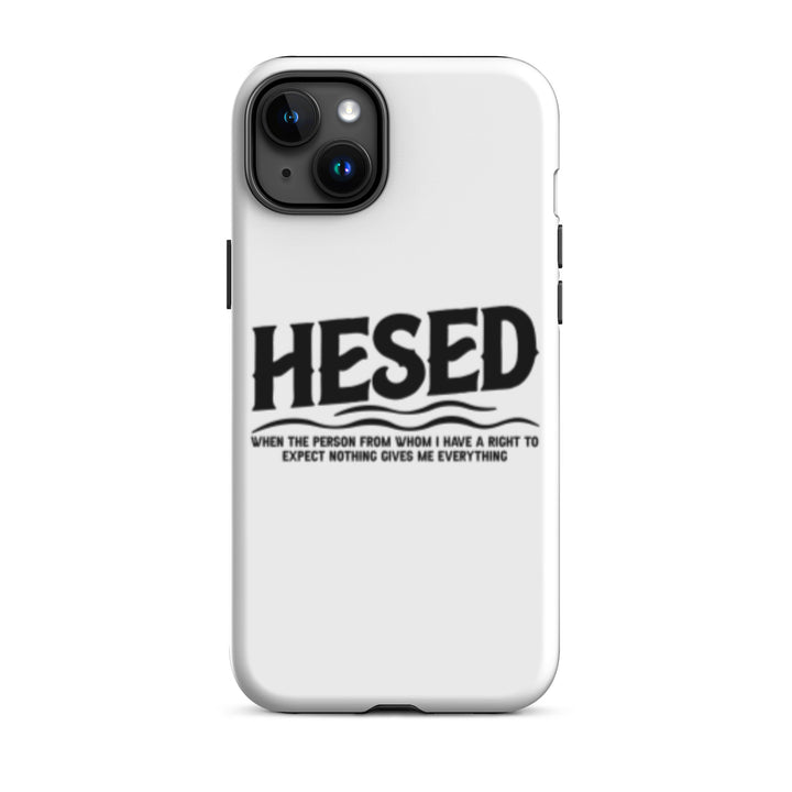 Christian Phone CaseHesed Everything White for iPhone® iPhone® Phone Cases Glossy iPhone 15 Plus 