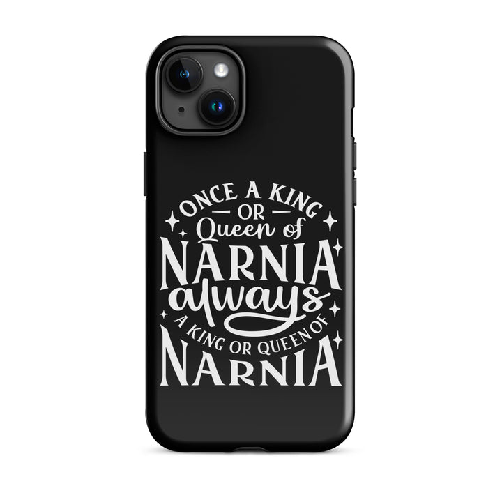 Christian Phone Case King or Queen Narnia Black for iPhone® iPhone® Phone Cases Glossy iPhone 15 Plus 