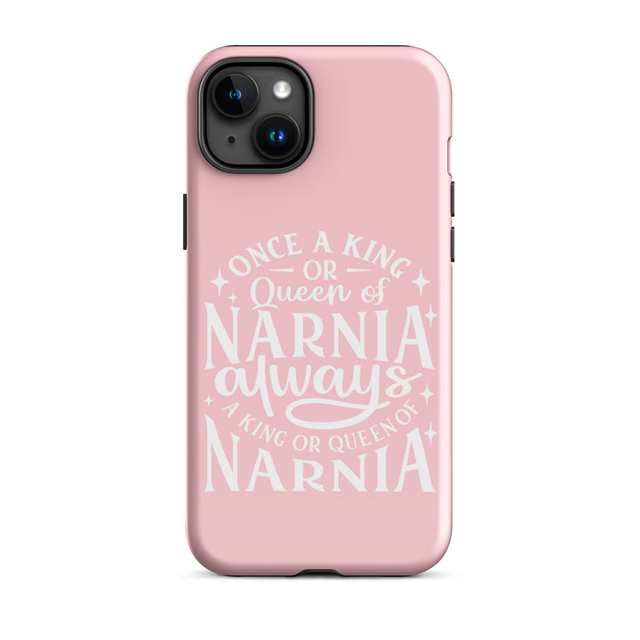 Christian Phone Case King or Queen Narnia Pink for iPhone® iPhone® Phone Cases Glossy iPhone 15 Plus 