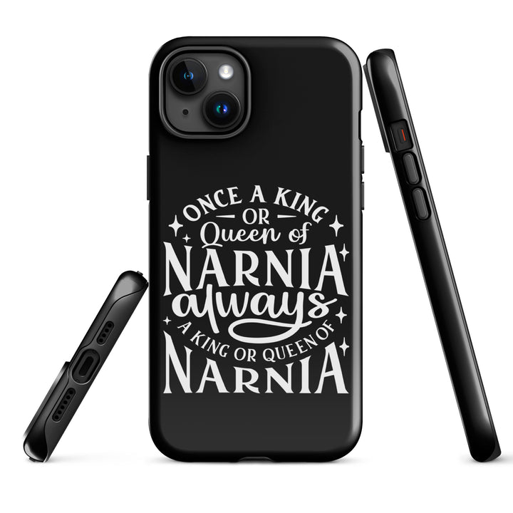 Christian Phone Case King or Queen Narnia Black for iPhone® iPhone® Phone Cases   