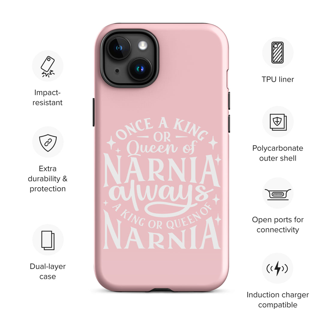 Christian Phone Case King or Queen Narnia Pink for iPhone® iPhone® Phone Cases   