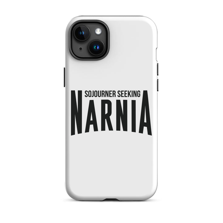 Christian Phone Case Sojourner Seeking Narnia White for iPhone® iPhone® Phone Cases Glossy iPhone 15 Plus 