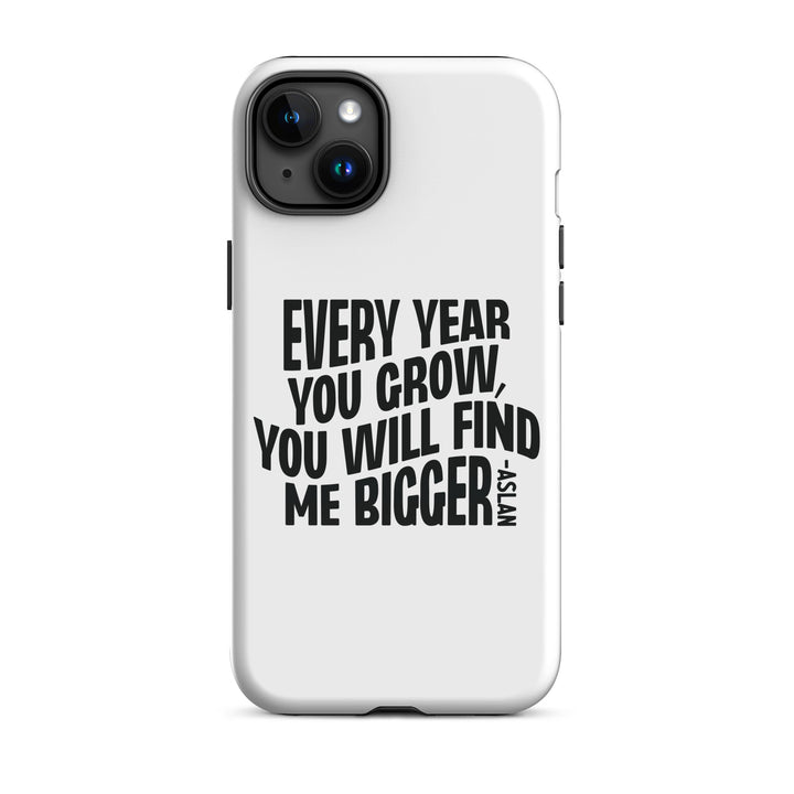 Christian Phone Case Every Year You Grow White  for iPhone® iPhone® Phone Cases Glossy iPhone 15 Plus 