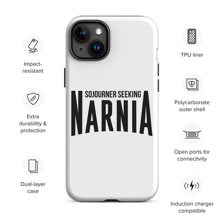 Christian Phone Case Sojourner Seeking Narnia White for iPhone® iPhone® Phone Cases   