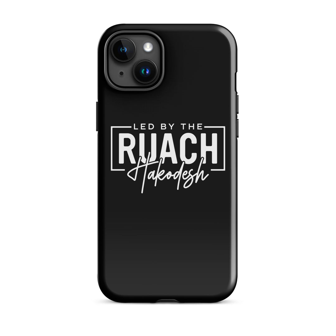 Christian Phone Case Led By Ruach Hakodesh Black for iPhone® iPhone® Phone Cases Glossy iPhone 15 Plus 