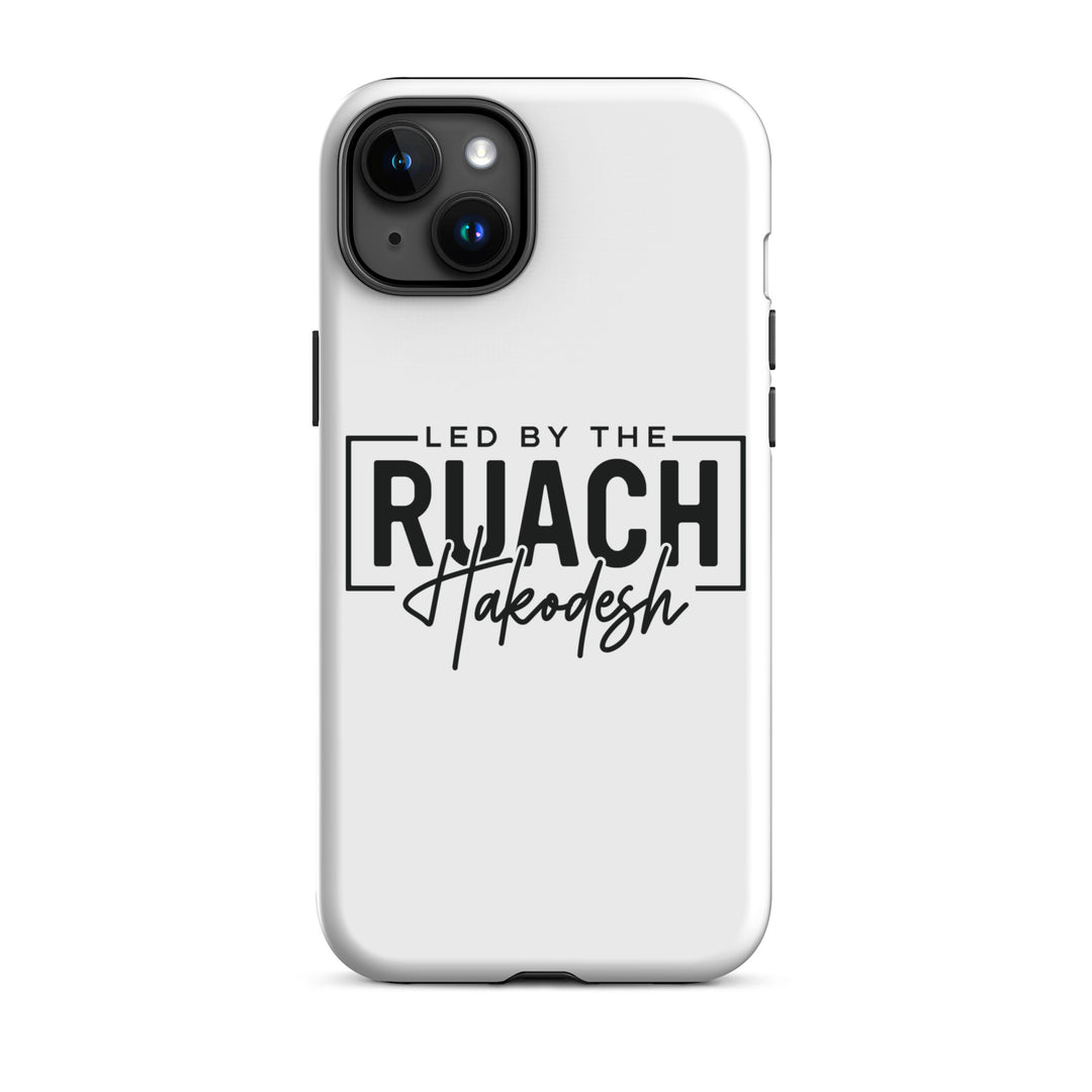 Christian Phone Case Led By Ruach Hakodesh White for iPhone® iPhone® Phone Cases Glossy iPhone 15 Plus 