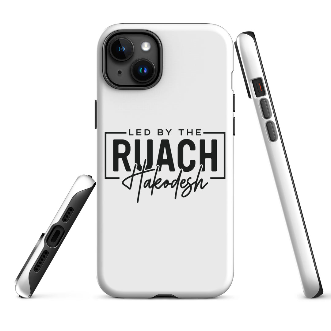 Christian Phone Case Led By Ruach Hakodesh White for iPhone® iPhone® Phone Cases   