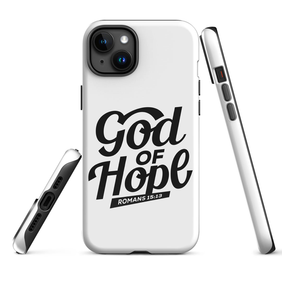 Christian Phone Case God of Hope White for iPhone® iPhone® Phone Cases   