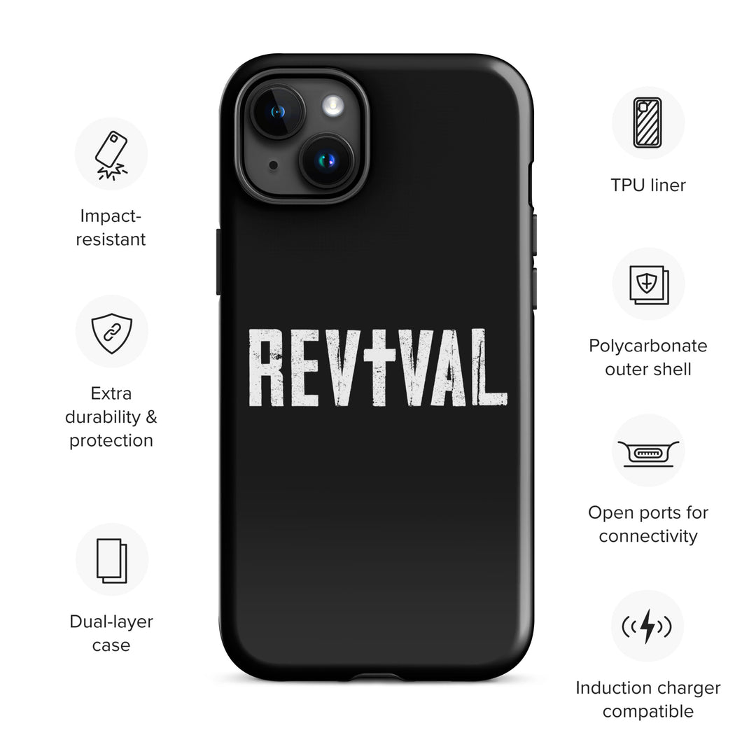 Christian Phone Case Revival Black for iPhone® iPhone® Phone Cases   