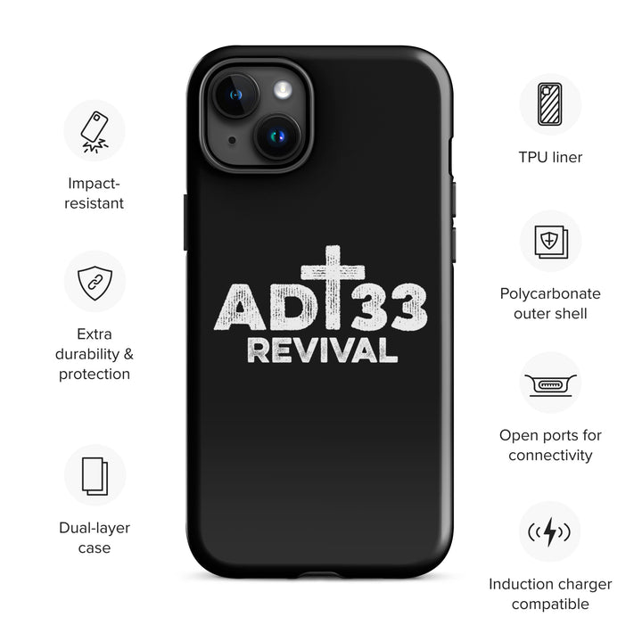 Christian Phone Case AD 33 Revival Black for iPhone® iPhone® Phone Cases   