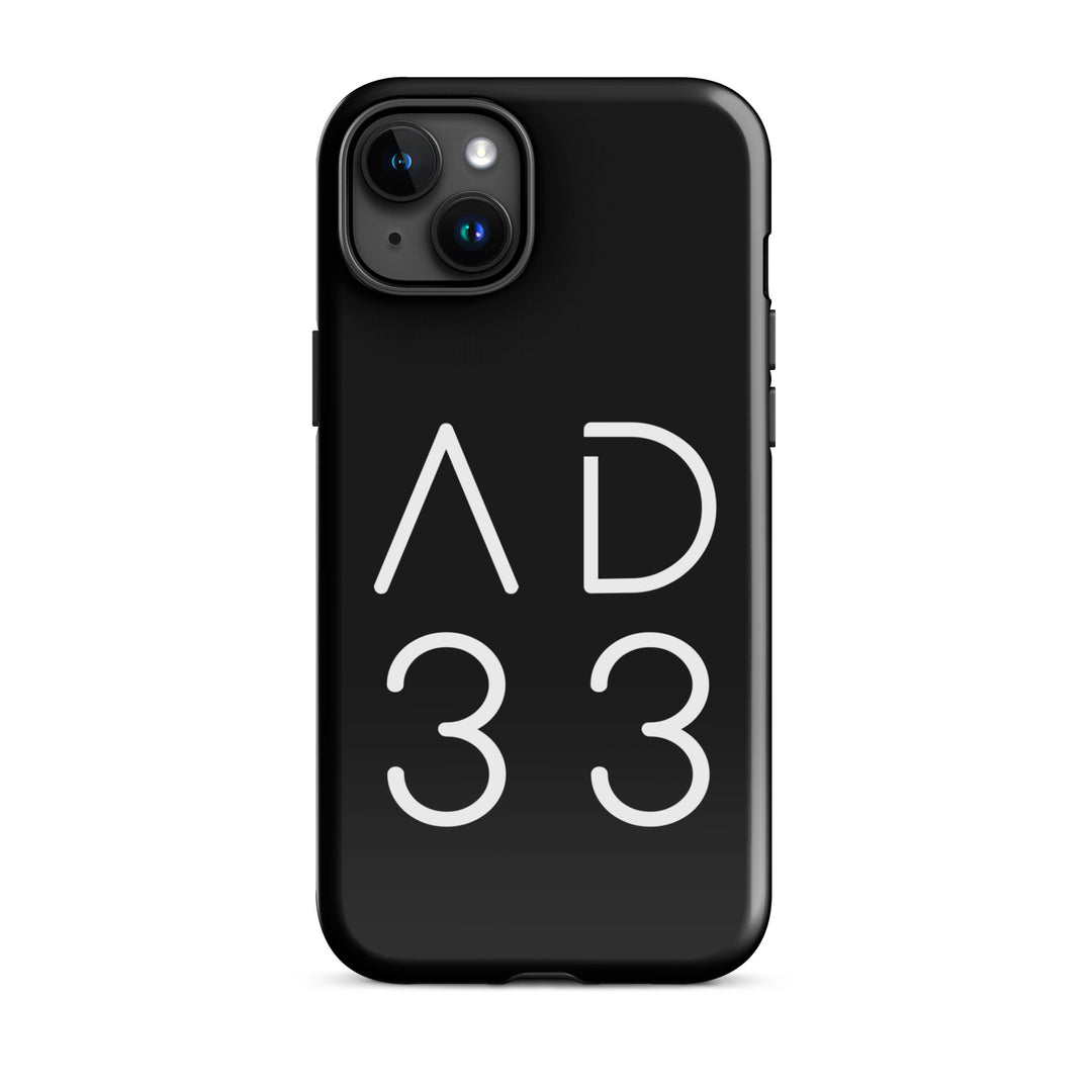 Christian Phone Case AD 33 Black for iPhone® iPhone® Phone Cases Glossy iPhone 15 Plus 