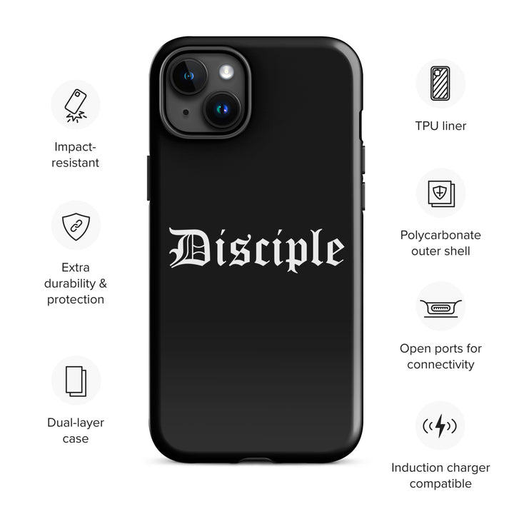 Christian Phone Case Disciple Black for iPhone® iPhone® Phone Cases   