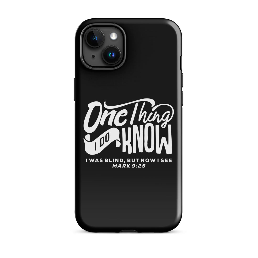 Christian Phone Case Now I See Black for iPhone® iPhone® Phone Cases Glossy iPhone 15 Plus 