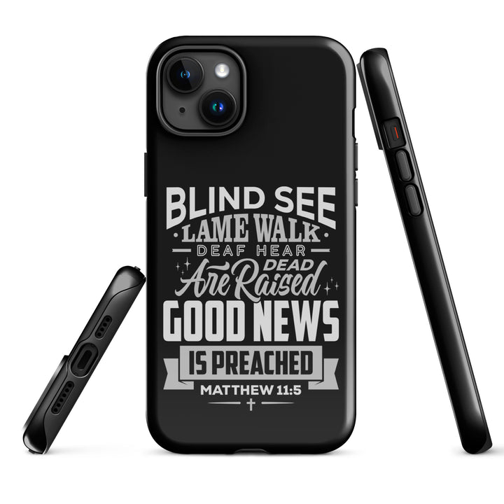 Christian Phone Case Go Tell John Black for iPhone® iPhone® Phone Cases   