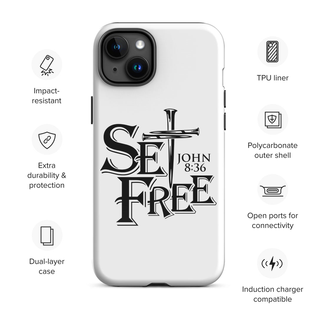 Christian Phone Case Set Free White for iPhone® iPhone® Phone Cases   