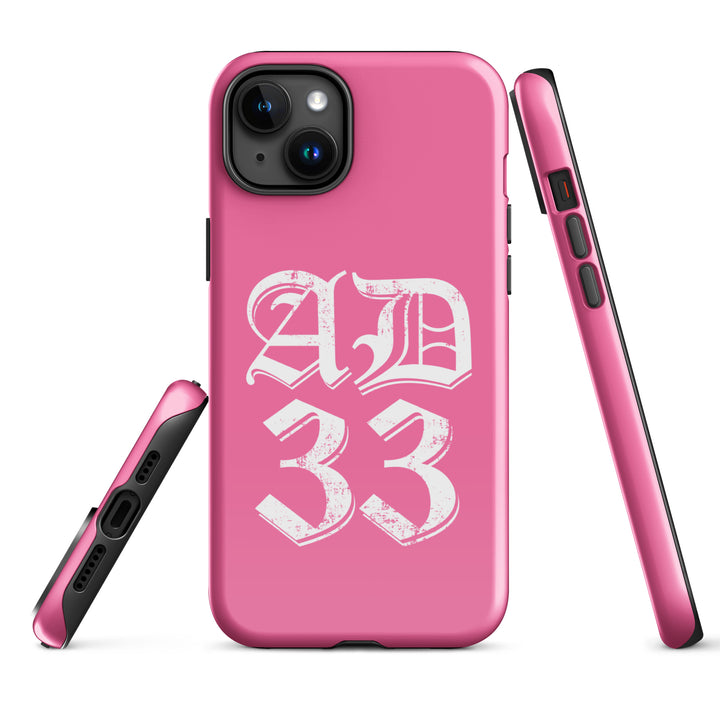 Christian Phone Case AD 33 Old English Pink for iPhone® iPhone® Phone Cases   