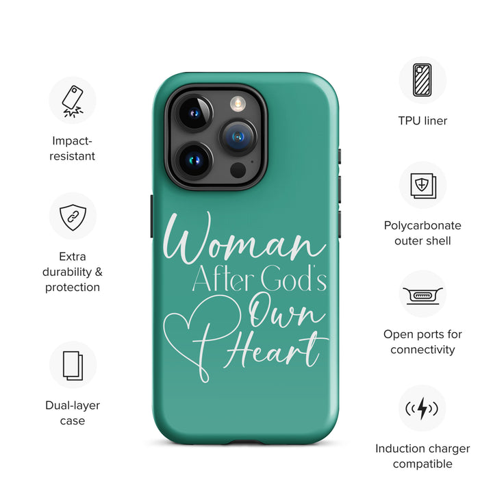 Christian Phone Case Woman After God's Heart for iPhone® iPhone® Phone Cases   