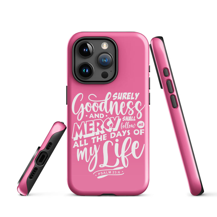 Christian Phone Case Goodness and Mercy for iPhone® iPhone® Phone Cases   