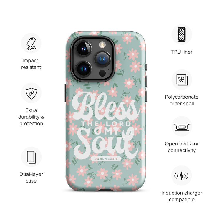 Christian Phone Case Bless The Lord Daisy for iPhone® iPhone® Phone Cases   