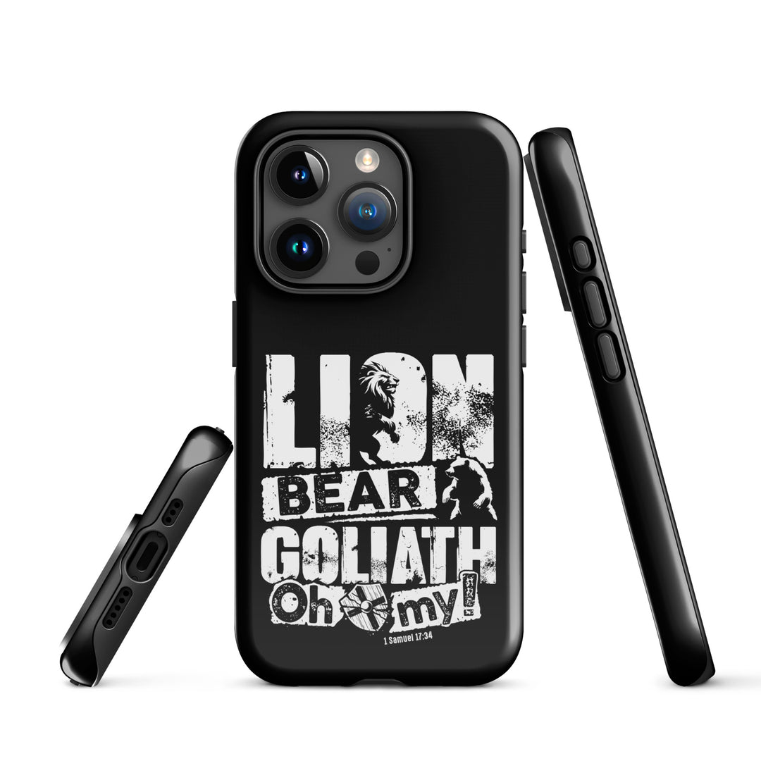 Christian Phone Case Lion Bear Goliath for iPhone® iPhone® Phone Cases   