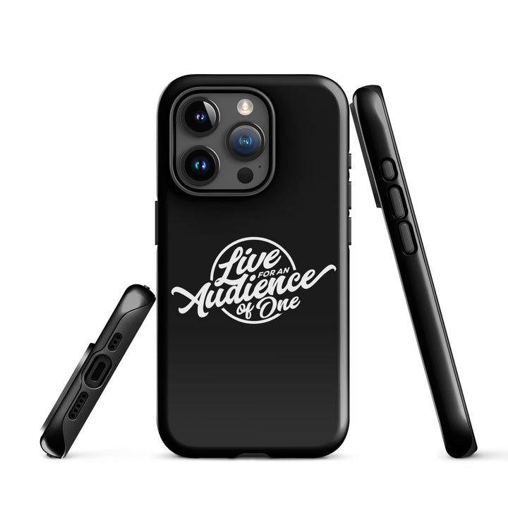 Christian Phone Case Audience of One Black for iPhone® iPhone® Phone Cases   