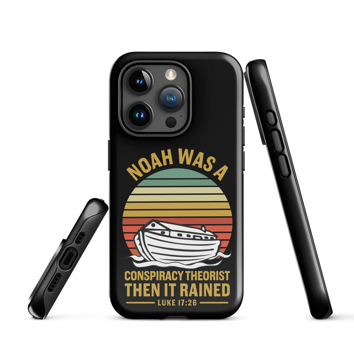 Christian Phone Case Noah Conspiracy Black for iPhone® iPhone® Phone Cases   