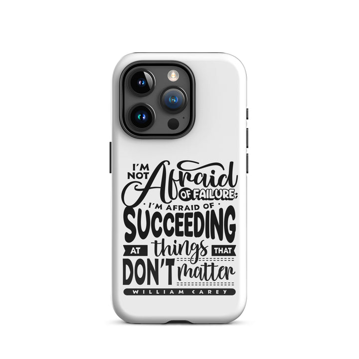 Christian Phone Case Things That Matter White for iPhone® iPhone® Phone Cases Glossy iPhone 15 Pro 