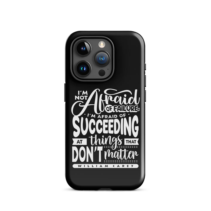 Christian Phone Case Things That Matter Black for iPhone® iPhone® Phone Cases Glossy iPhone 15 Pro 