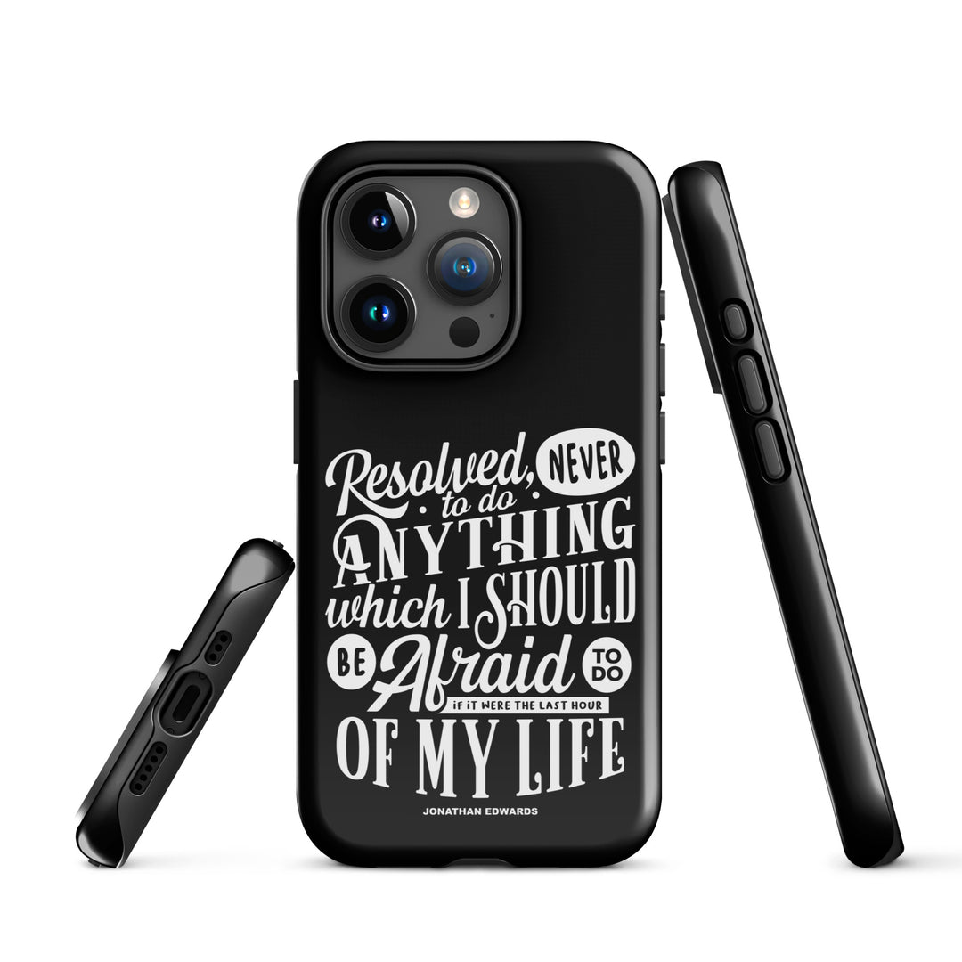 Christian Phone Case Last Hour Black for iPhone® iPhone® Phone Cases   