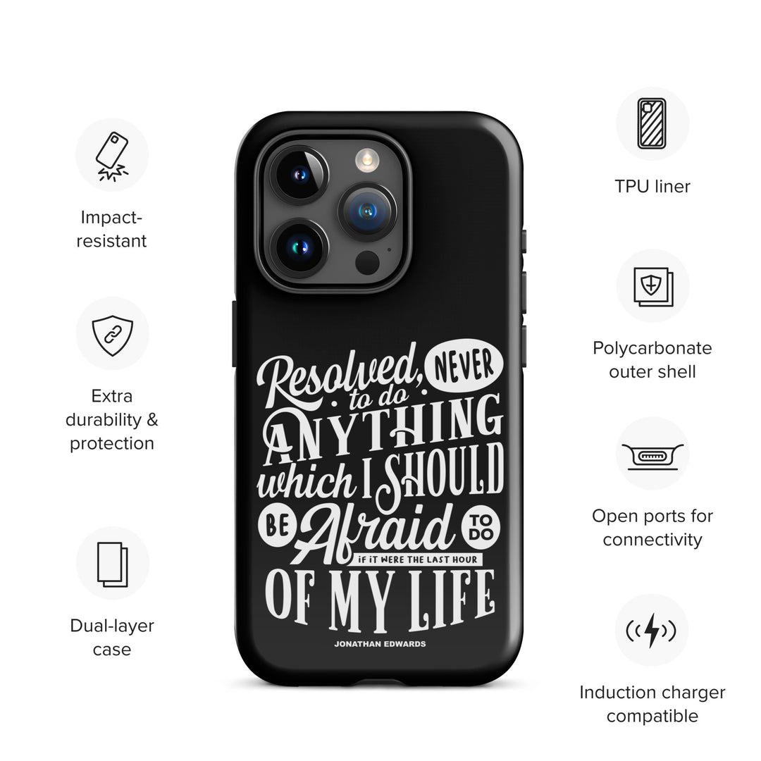 Christian Phone Case Last Hour Black for iPhone® iPhone® Phone Cases   