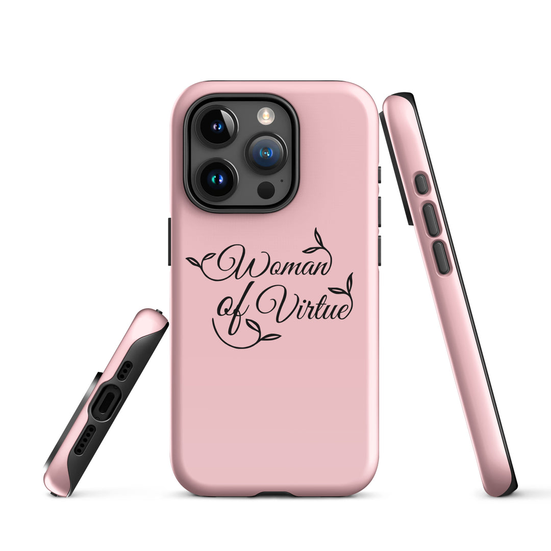 Christian Phone Case Woman of Virtue Pink for iPhone® iPhone® Phone Cases   