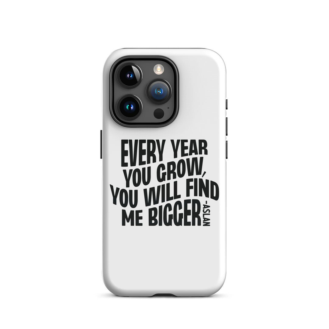 Christian Phone Case Every Year You Grow White  for iPhone® iPhone® Phone Cases Glossy iPhone 15 Pro 