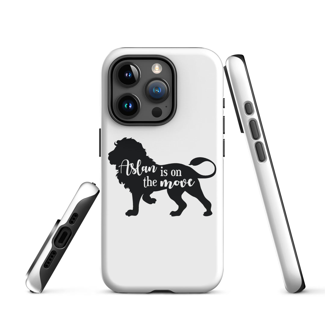 Christian Phone Case Aslan Is On The Move White for iPhone® iPhone® Phone Cases   