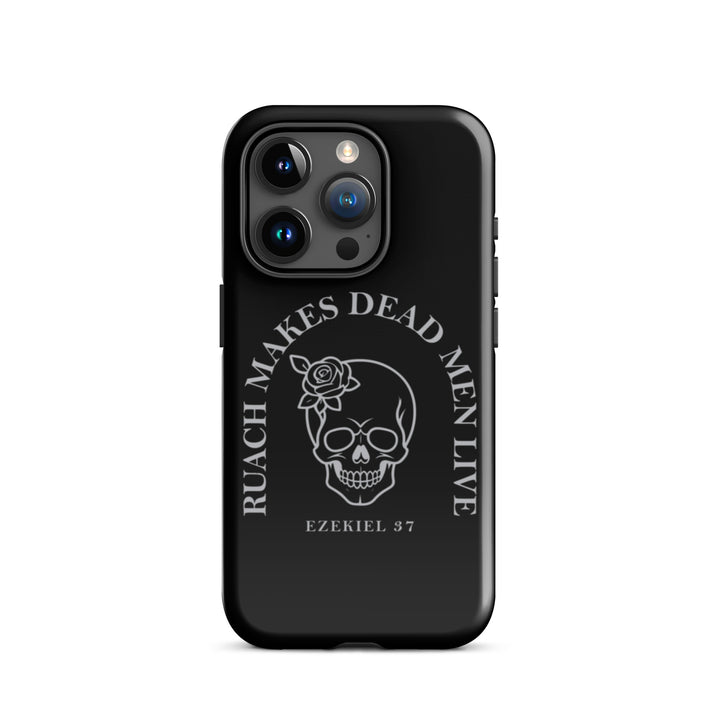 Christian Phone Case Ruach Makes Dead Men Live for iPhone® iPhone® Phone Cases Glossy iPhone 15 Pro 