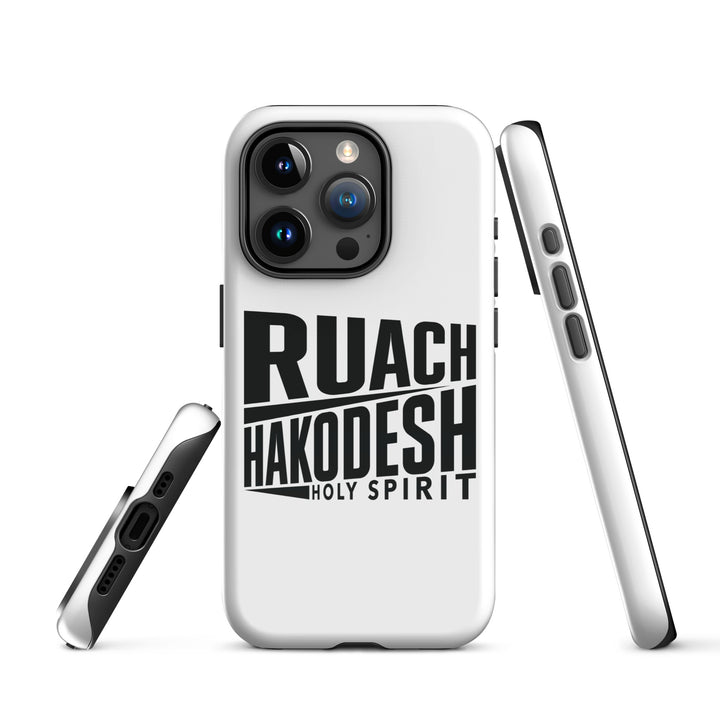 Christian Phone Case Ruach Hakodesh Holy Spirit White for iPhone® iPhone® Phone Cases   