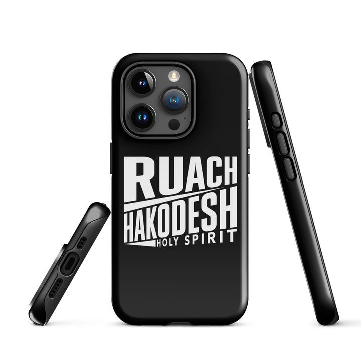 Christian Phone Case Ruach Hakodesh Holy Spirit Black for iPhone® iPhone® Phone Cases   