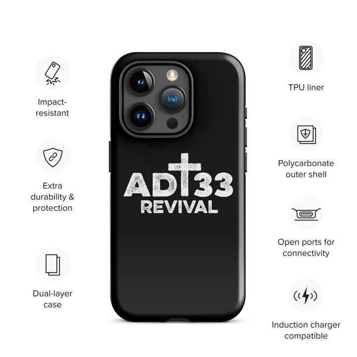 Christian Phone Case AD 33 Revival Black for iPhone® iPhone® Phone Cases   