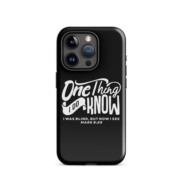 Christian Phone Case Now I See Black for iPhone® iPhone® Phone Cases Glossy iPhone 15 Pro 