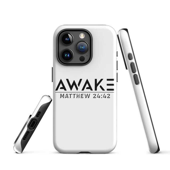 Christian Phone Case Awake White for iPhone® iPhone® Phone Cases   