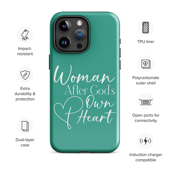 Christian Phone Case Woman After God's Heart for iPhone® iPhone® Phone Cases   