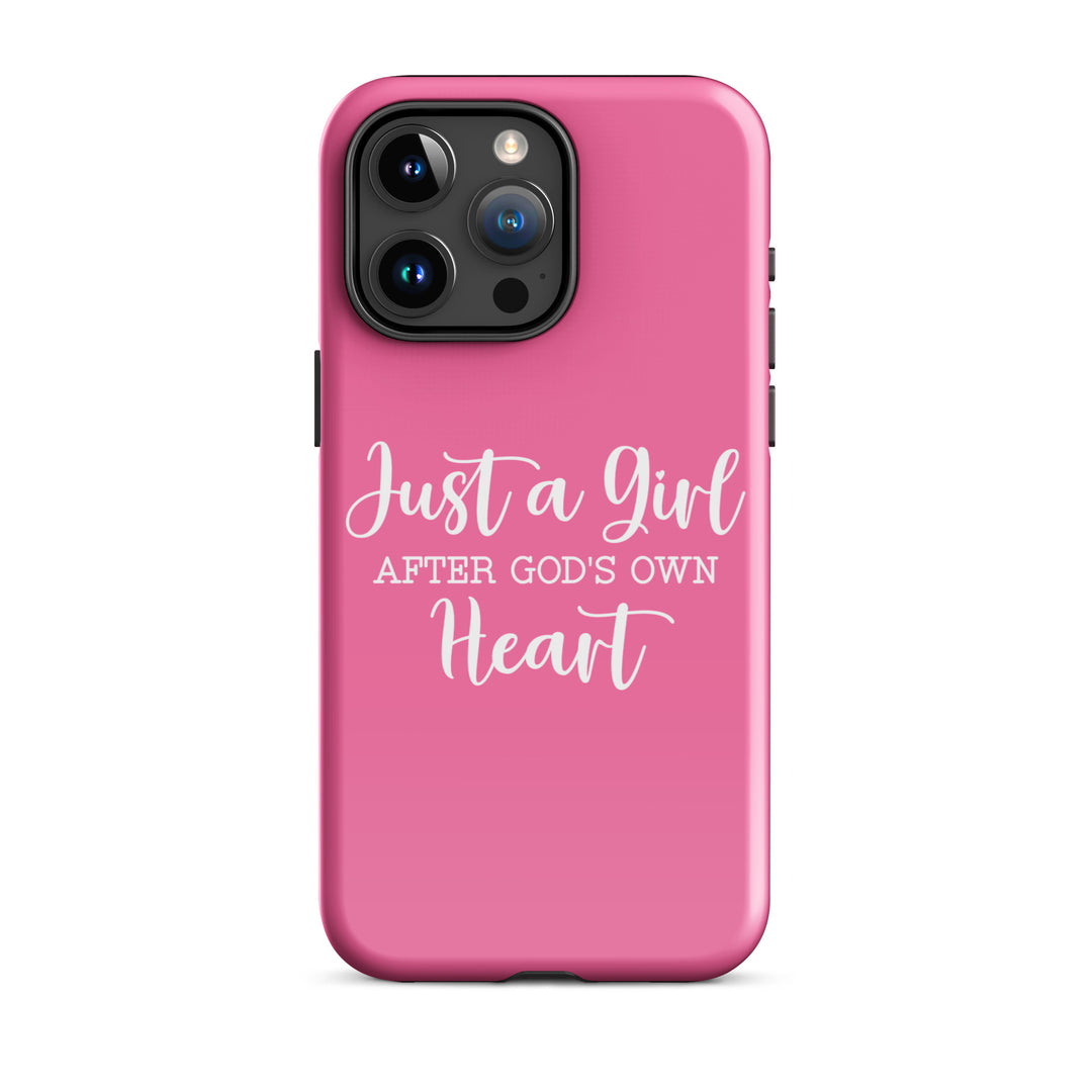 Christian Phone Case Girl After God's Heart for iPhone® iPhone® Phone Cases Glossy iPhone 15 Pro Max 