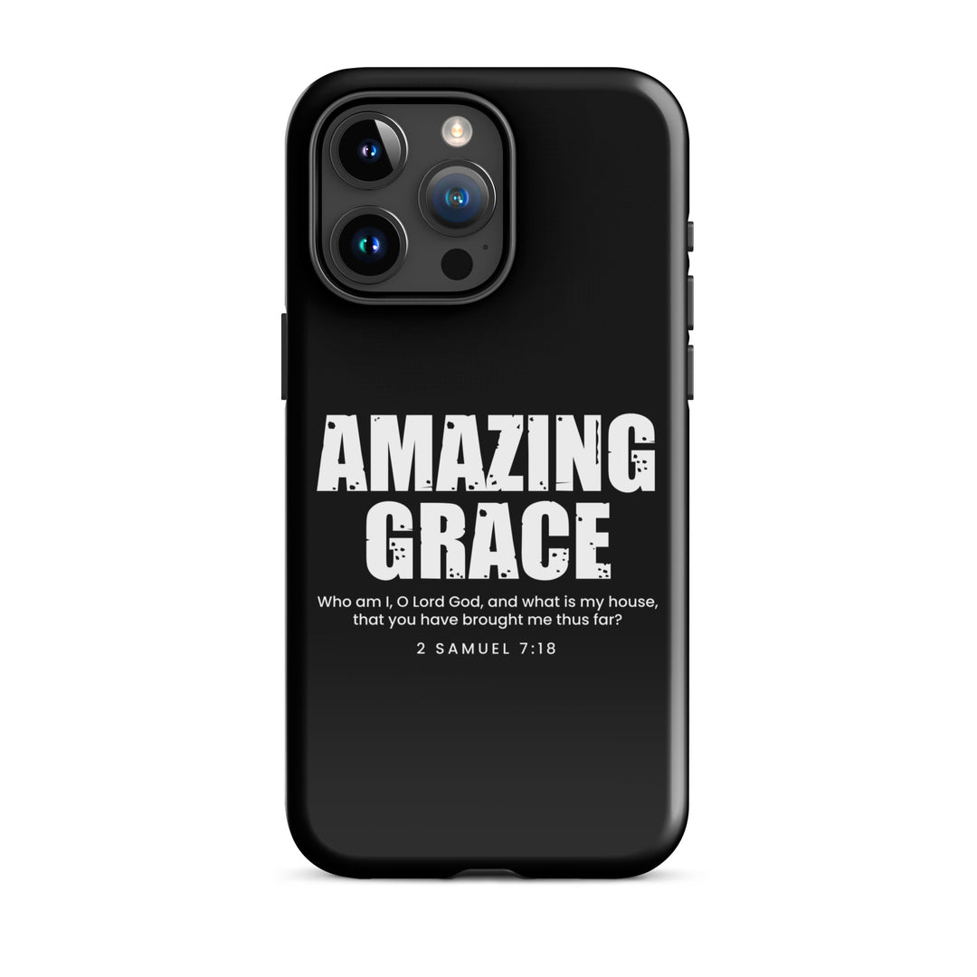 Christian Phone Case Amazing Grace for iPhone® iPhone® Phone Cases Glossy iPhone 15 Pro Max 