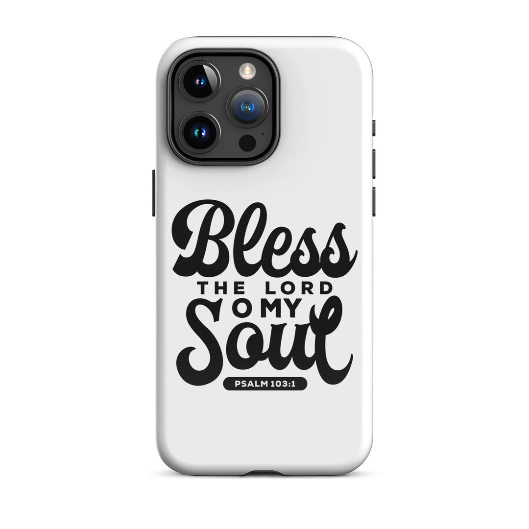 Christian Phone Case  Bless The Lord for iPhone® iPhone® Phone Cases Glossy iPhone 15 Pro Max 