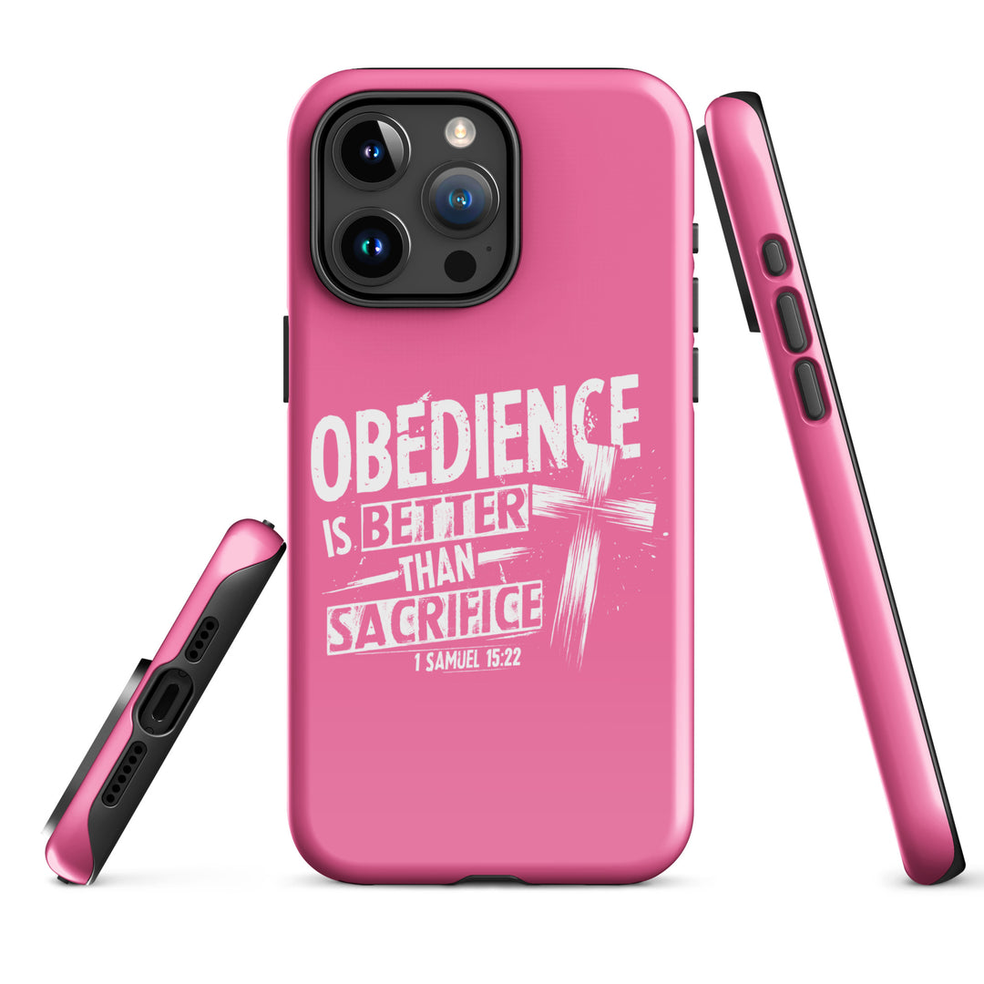 Christian Phone Case Obedience IS Better for iPhone® iPhone® Phone Cases   